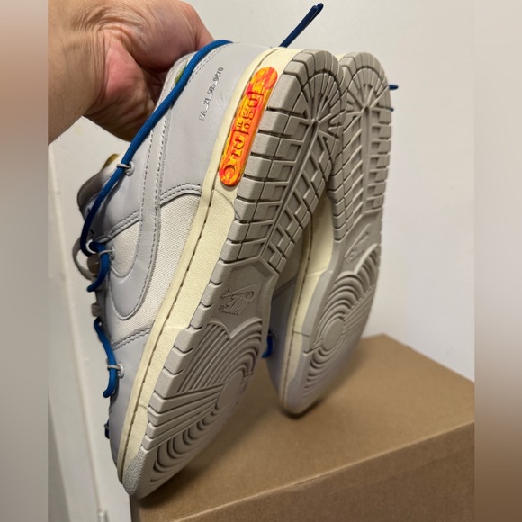 2021 Nike Dunk Low Off-White Lot 10 Size: U.S Men’s 11.5 / USED Replacement BOX - Picture 14 of 15